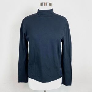 Calvin Klein Jeans Black Long Sleeve Turtleneck Top